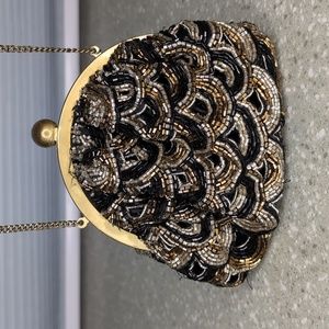Beaded Art Deco Evening Bag